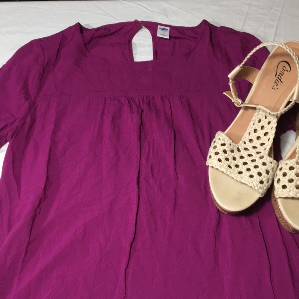 Pink blouse
